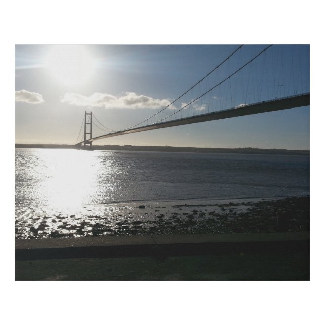 Humber Bridge Faux Canvas Print (Front)