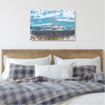 Humber Bridge Impressionist Landscape