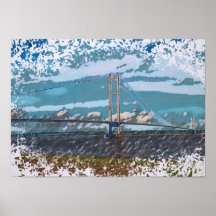 Humber Bridge Impressionist Landscape