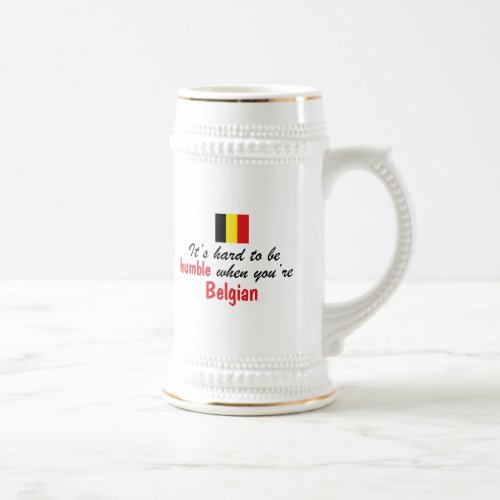 Humble Belgian Beer Stein