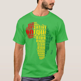 Humble Blessed Creative Unique Black History and C T-Shirt