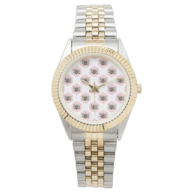 Humble Bumblebee Hive Watch (Front)
