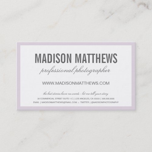 HUMBLE | BUSINESS CARDS