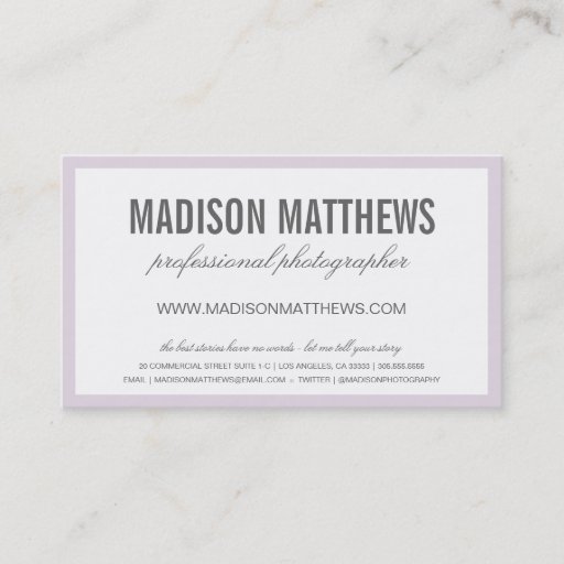 Customizable HUMBLE | BUSINESS CARDS