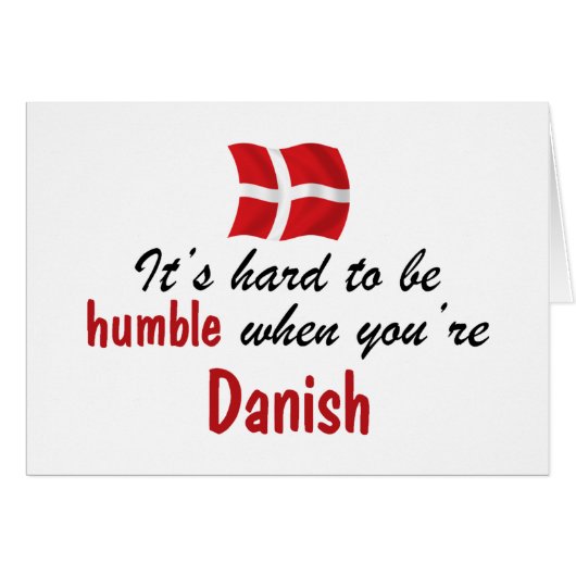 Humble Danish Cards (Front Horizontal)