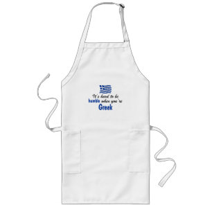 Humble Greek Long Apron