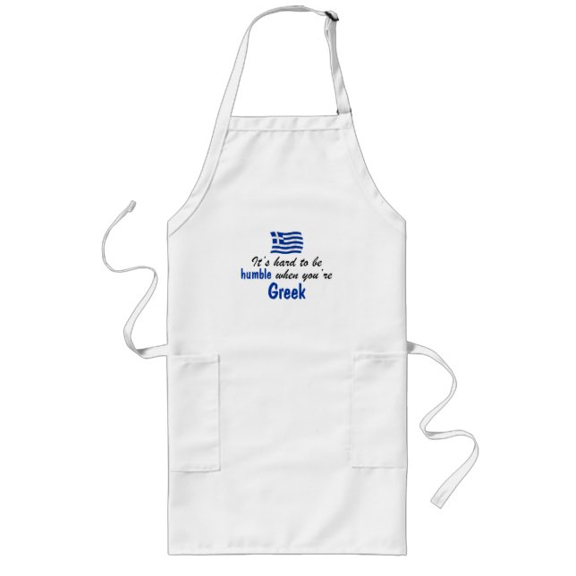 Humble Greek Long Apron (Front)
