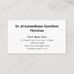 [ Thumbnail: Humble Health Care Specialist Business Card ]