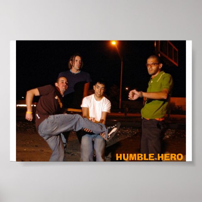 humble hero poster (Front)