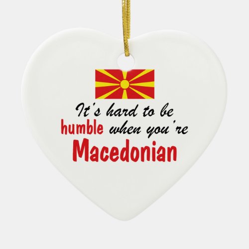 Humble Macedonian Ceramic Ornament