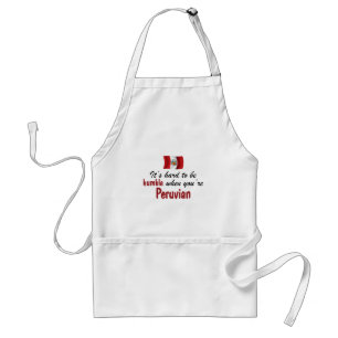 Humble Peruvian Adult Apron