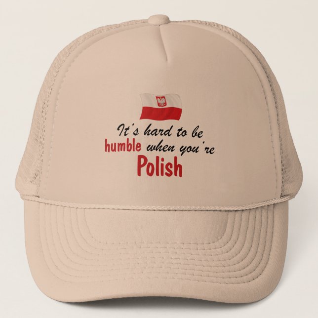 Humble Polish Trucker Hat (Front)