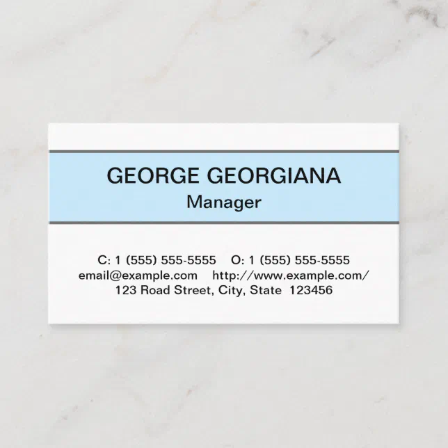 Humble Professional Business Card Zazzle