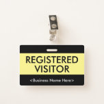 [ Thumbnail: Humble "Registered Visitor" Badge ]