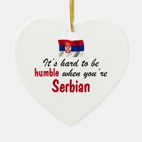 Humble Serbian Ceramic Ornament