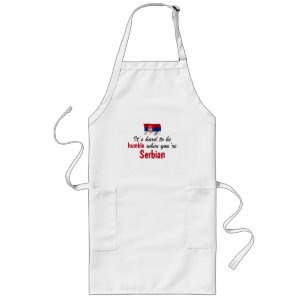Humble Serbian Long Apron