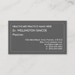 [ Thumbnail: Humble, Simple & Corporate Business Card ]
