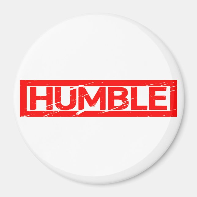 Humble Stamp Magnet (Front)
