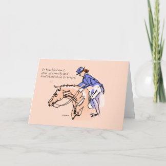 Humble Thank You Card