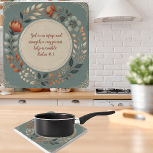 Humble Wreath Customizable Bible Verse Trivet