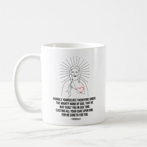 Humble Yourselves Therefore Under The Mighty Hand Coffee Mug