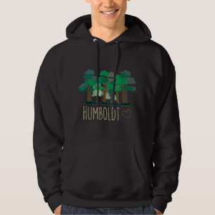 Humboldt County California Redwoods Forest Trees  Hoodie