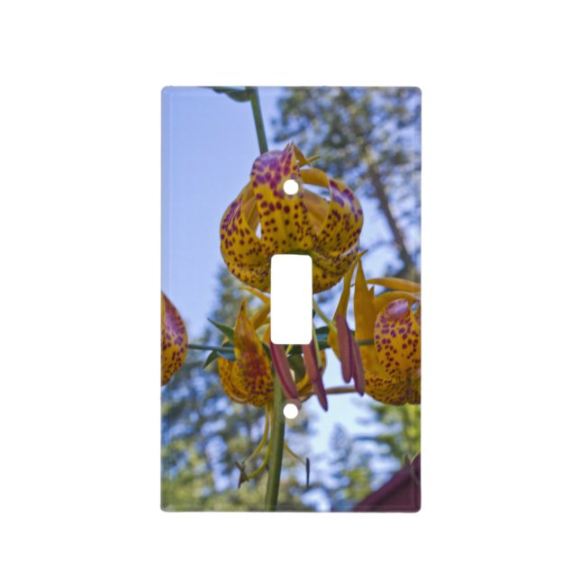 Humboldt Lily In the Sky Light Switch Cover (Front)