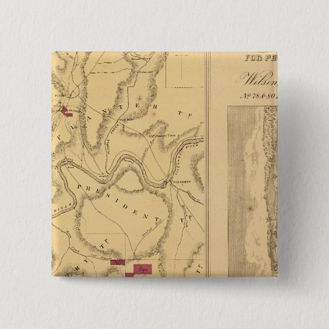 Humboldt Mining & Ref Co Pinback Button (Front)