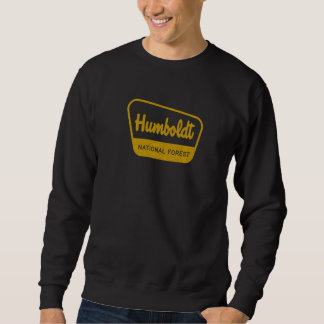 Humboldt National Forest Vintage Inspired Sign Gra Sweatshirt