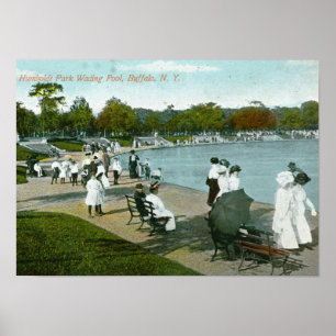 Humboldt Park, Buffalo, NY Vintage Poster