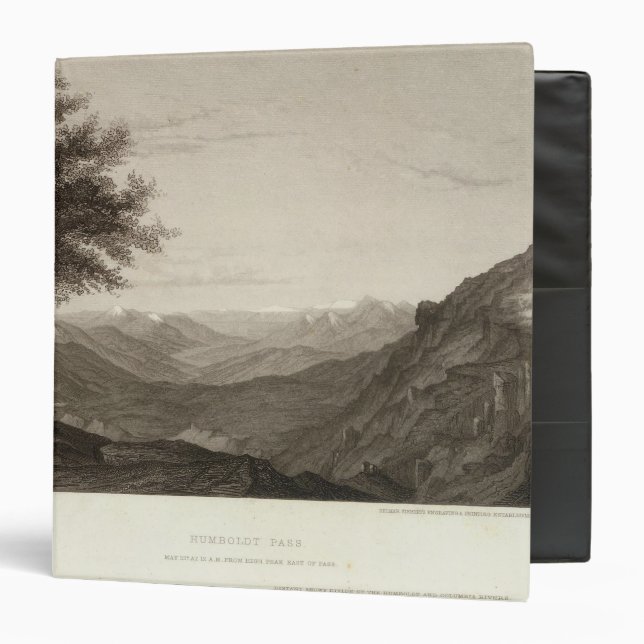 Humboldt Pass 3 Ring Binder (Front/Inside)