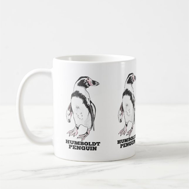 Humboldt penguin coffee mug (Left)
