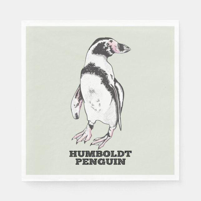 Humboldt penguin napkins (Front)