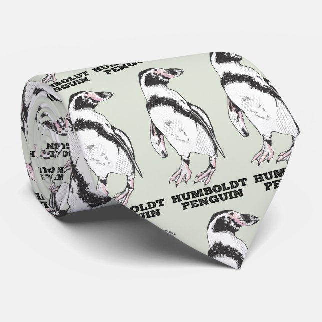 Humboldt penguin neck tie (Rolled)