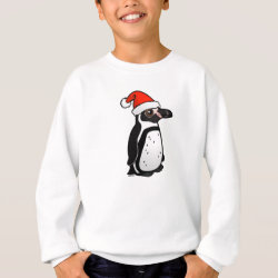 Humboldt Penguin Santa Kids' American Apparel Organic T-Shirt