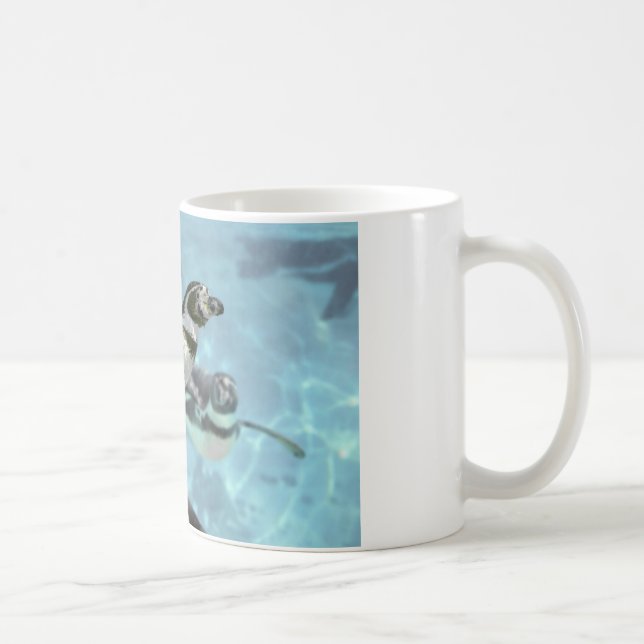 Humboldt penguin under water coffee mug (Right)