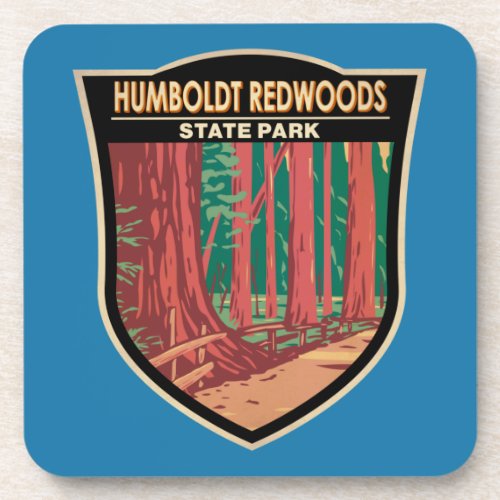 Humboldt Redwoods State Park Avenue of the Giants Beverage Coaster