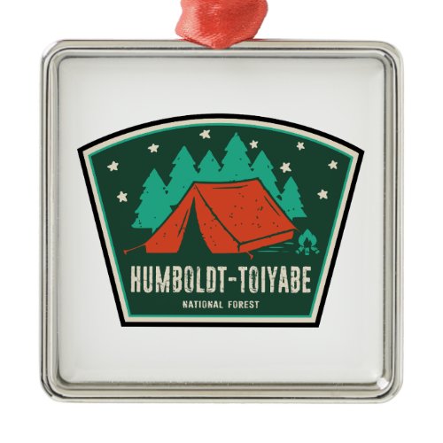 Humboldt-Toiyabe National Forest Camping Metal Ornament