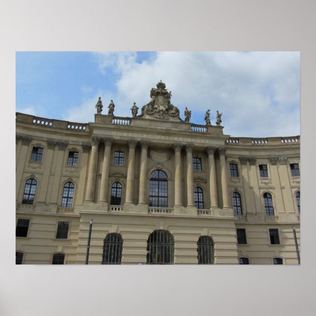 Humboldt University Berlin Poster (Front)