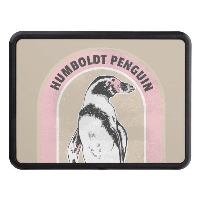Humbolt penguin Japanese writing Hitch Cover (Front)