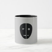 Humbot Design with Gray Back Mug (Center)