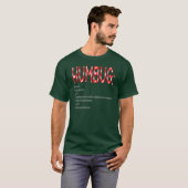 HUMBUG: definition T-Shirt (Front Full)