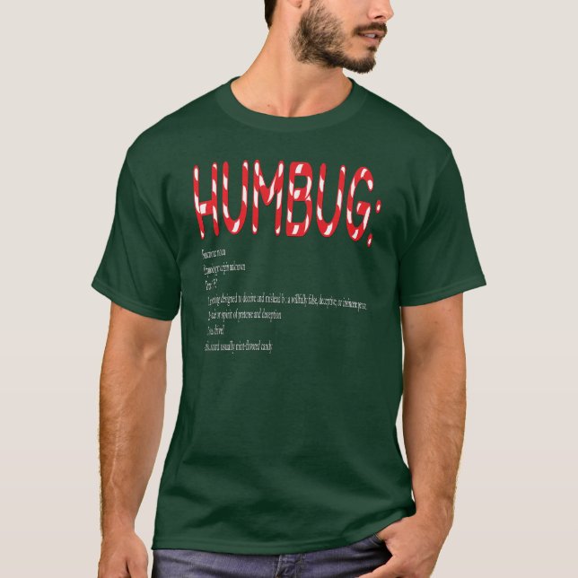 HUMBUG: definition T-Shirt (Front)