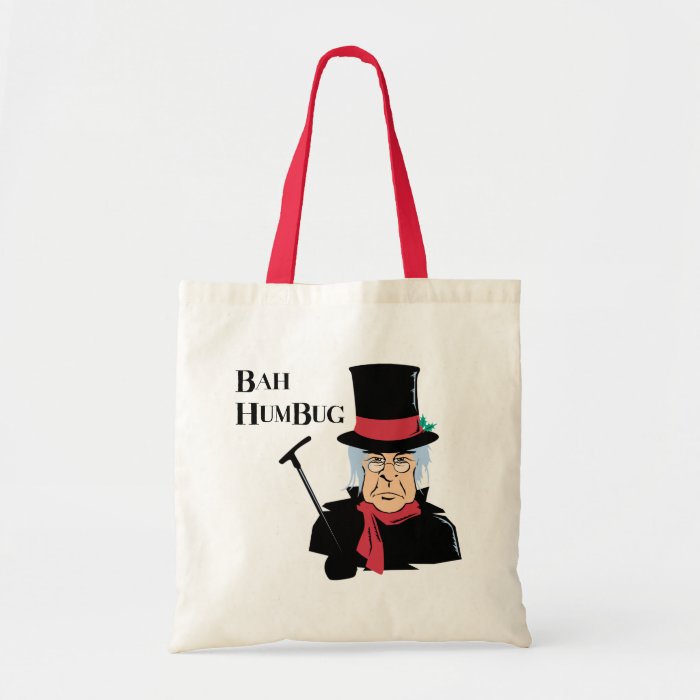 Humbug Scrooge Tote Bag