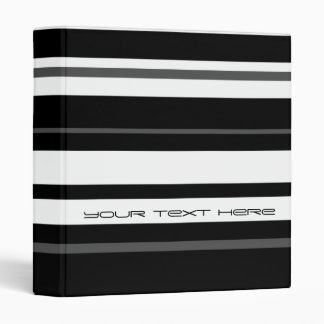 Humbug Stripe 'Your Text' binder