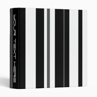 Humbug Stripe 'Your Text' binder long