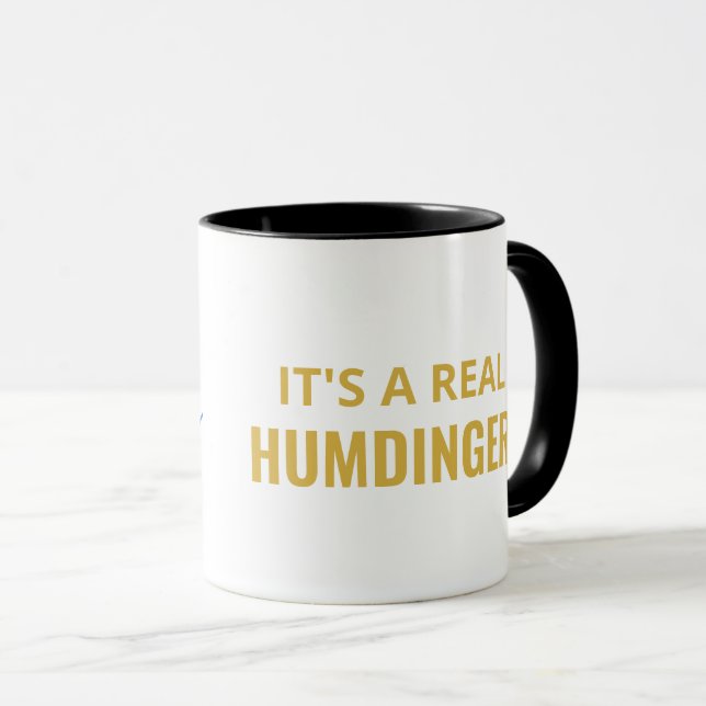 "Humdinger" Classic Mug, 11 oz Coffee Mug (Front Right)