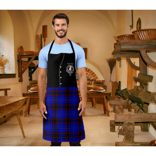 Hume Clan Badge & Tartan Kilt Apron