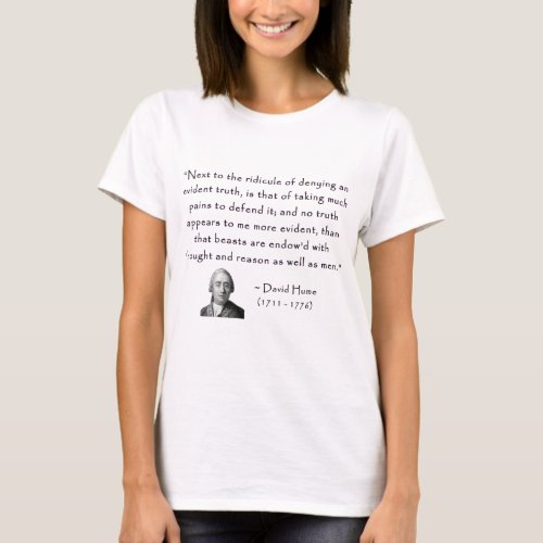 hume_quote_03d_evident_beastsgif T_Shirt