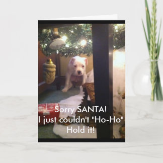 Humerous CHRISTMAS CARD! Holiday Card